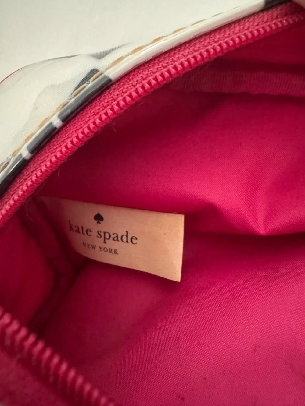 Kate Spade New York Bow Cosmetic Makeup Bag